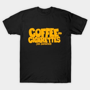 Coffee and Cigarettes Tribute - Cinematic Design - Jim Jarmusch Cult Movie T-Shirt